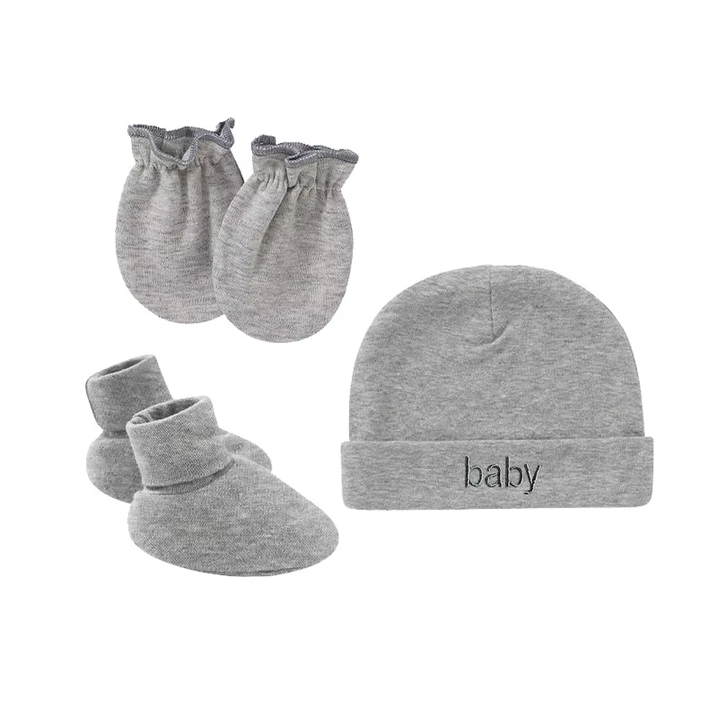 Newborn Beanie Hat Set