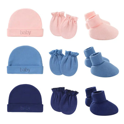 Newborn Beanie Hat Set