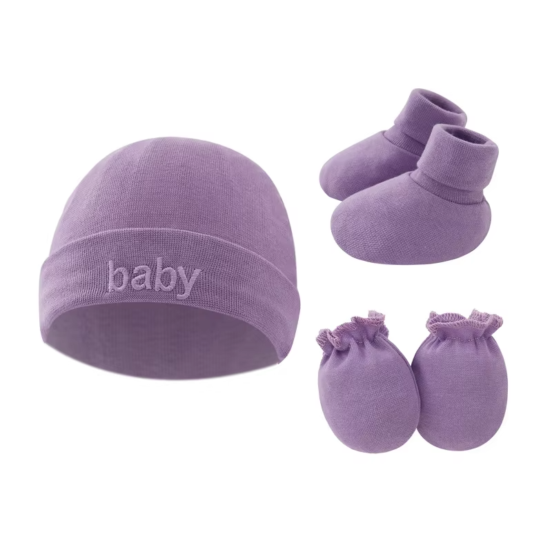 Newborn Beanie Hat Set