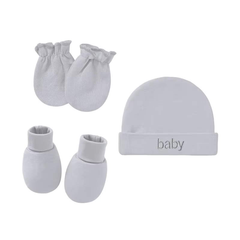 Newborn Beanie Hat Set