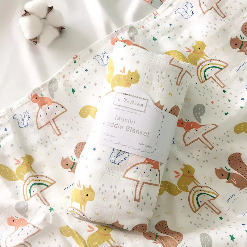 Soft Bamboo Baby Swaddle