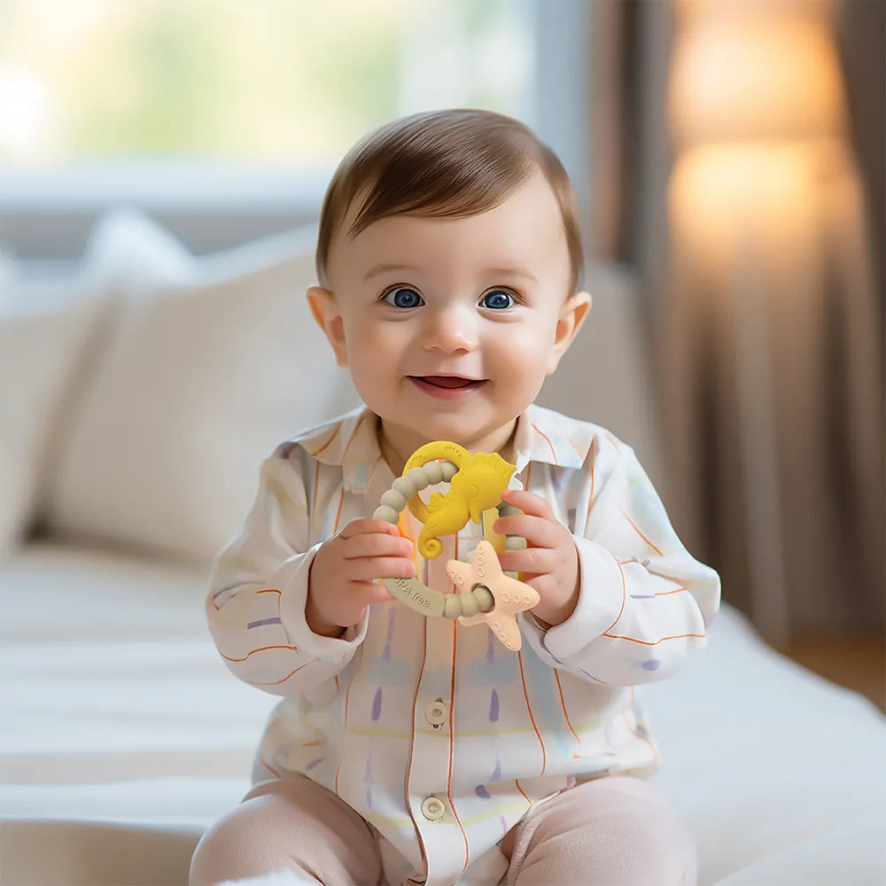 Silicone Baby Teether Shapes