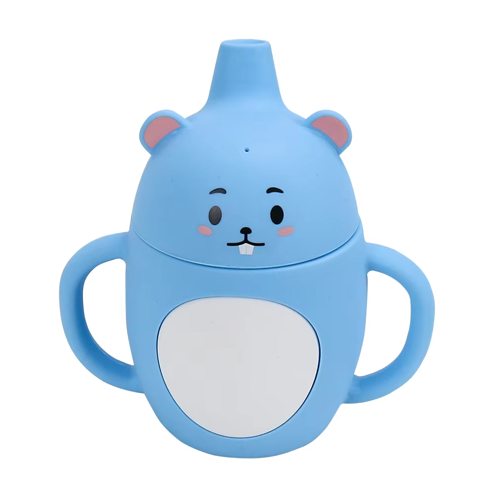 Non-Spill Silicone Baby Cup