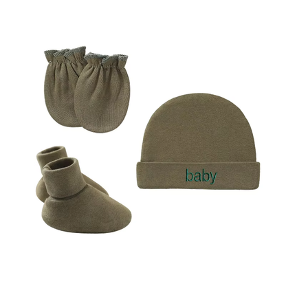 Newborn Beanie Hat Set