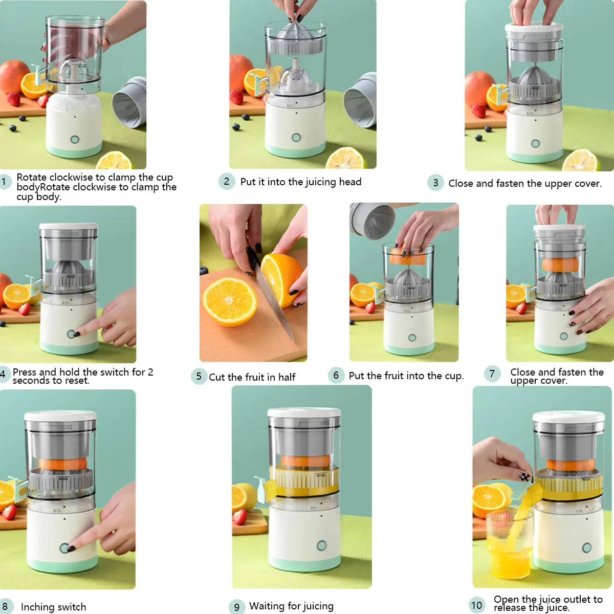 Wireless Electric Juice Blender